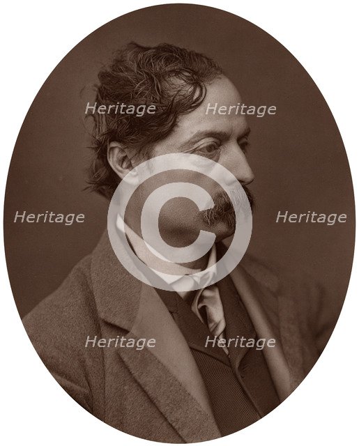 William Quiller Orchardson, artist and Royal Academician, 1882. Creator: Lock & Whitfield.