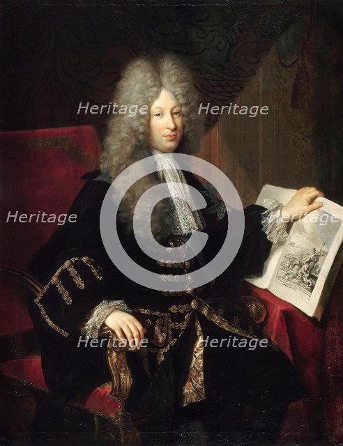 Jérôme Phélypeaux (1674-1747), comte de Pontchartrain. Artist: Tournieres, Robert (1667-1752)