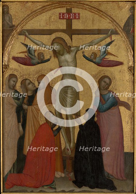 The Crucifixion, c. 1370. Creator: Francescuccio Ghissi.