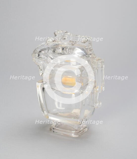 Handled Vessel in Archaistic Style, Qing dynasty (1644-1911), late 18th/early 19th century. Creator: Unknown.