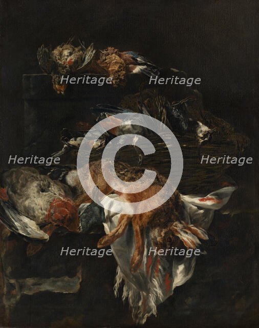 Still Life with Game, c1630-1660. Creator: Jan Fyt.