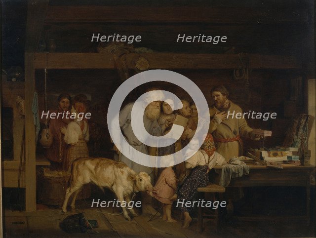 Korobeinik, 1865. Artist: Koshelev, Nikolai Andreyevich (1840-1918)