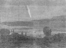 The Comet as it appeared on Tuesday evening, at eleven o'clock, from near the South-Western..., 1861 Creator: Unknown.