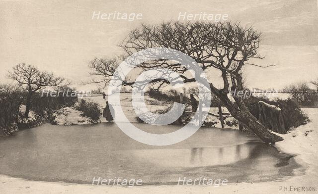 A Winter's Morning, 1887. Creator: Dr Peter Henry Emerson.