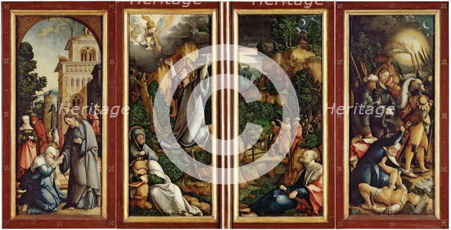 The Wildenstein Altarpiece (closed). Artist: Master of Messkirch (ca. 1500-1543)