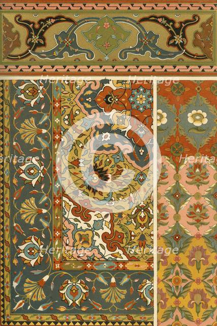 Persian weaving and iIllumination, (1898). Creator: Unknown.