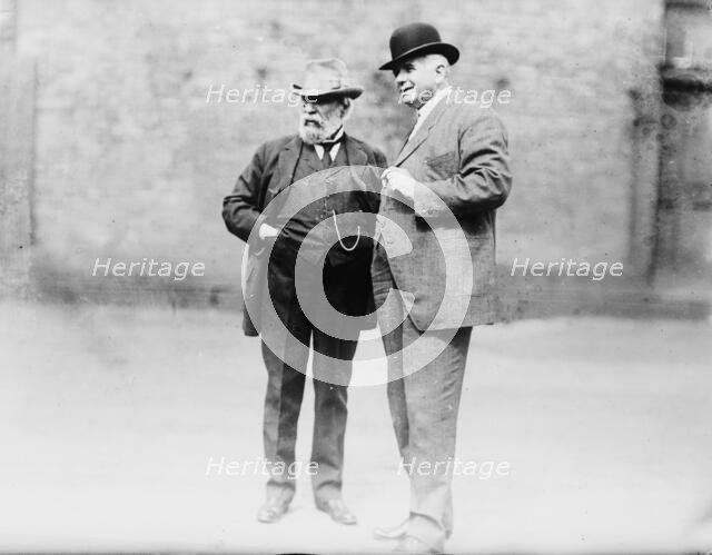 J.J. Hill & Carl Gray, between c1910 and c1915. Creator: Bain News Service.