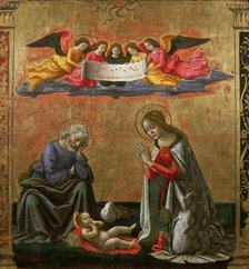 The Nativity, c. 1492. Creator: Ghirlandaio, Domenico (1449-1494).
