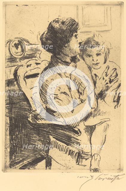 Mutter und Kind (Mother and Child), 1911. Creator: Lovis Corinth.