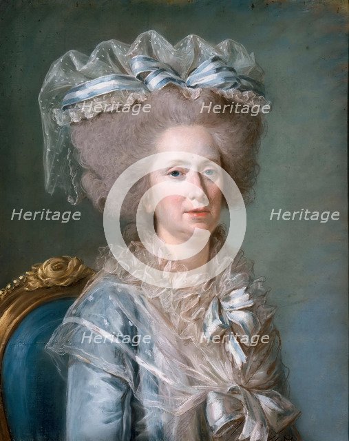 Princess Marie Adélaïde of France (1732-1800). Artist: Labille-Guiard, Adélaïde (1749-1803)