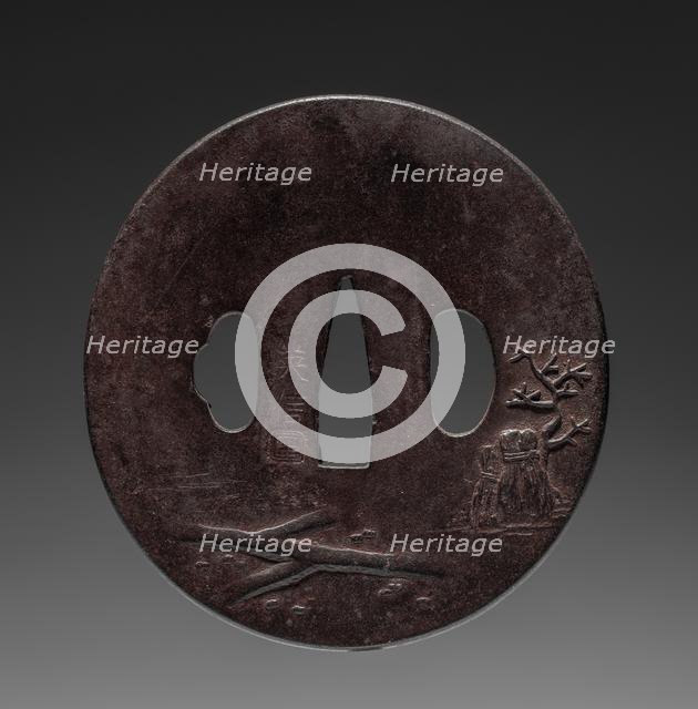 Sword Guard, mid 19th century. Creator: Unknown.