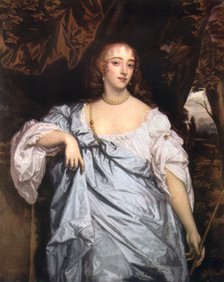 Elizabeth Bagot, Countess of Falmouth, c1670s.Artist: Peter Lely