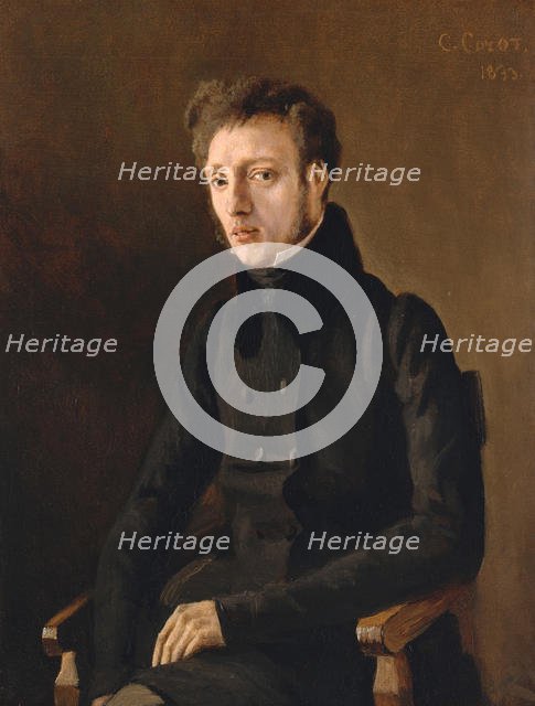 Toussaint Lemaistre (1807/8-1888), 1833. Creator: Jean-Baptiste-Camille Corot.