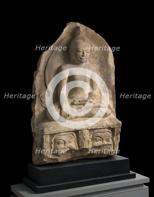 Seated figure of the Buddha, 13th - 14th century. Artist: Unknown.