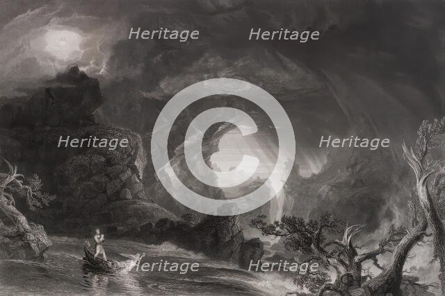 The Voyage of Life: Manhood, 1855. Creator: James Smillie.