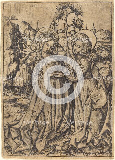 The Visitation, c. 1450/1460. Creator: Master ES.