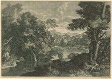 Landscape, 1733/1742. Creator: Elisha Kirkall.