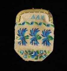 Coin purse, American, 1837. Creator: Unknown.