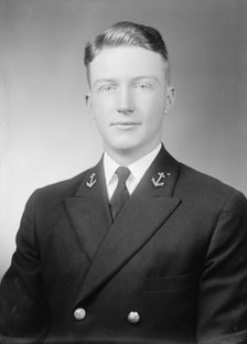 John J. Cosegrove, Midshipman - Portrait, 1933. Creator: Harris & Ewing.