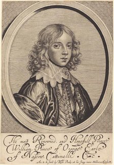 William II, Prince of Orange. Creator: William Faithorne.