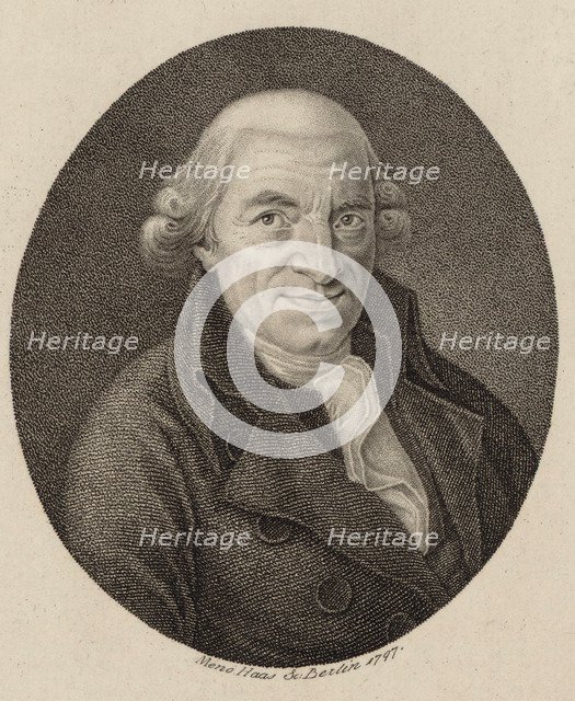 Portrait of the composer Karl Friedrich Christian Fasch (1736-1800), 1797.