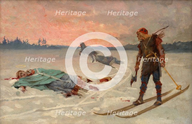 The Assassination of Bishop Henrik by Lalli.