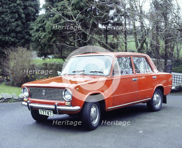 1975 Lada 1200 saloon. Creator: Unknown.
