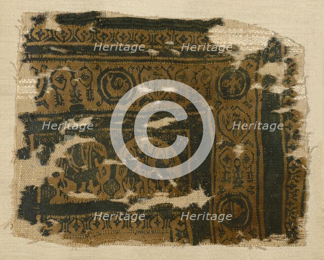 Fragment (Tunic), Egypt, Roman period (30 B.C.- 641 A.D.), 5th/6th century. Creator: Unknown.