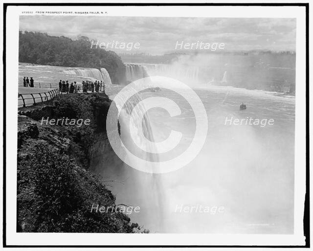 From Prospect Point, Niagara Falls, N.Y., c.between 1905 and 1915. Creator: Unknown.