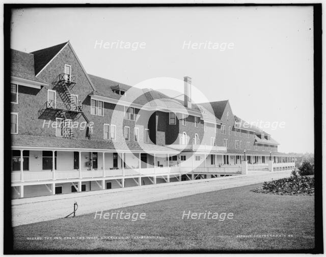The Inn, from the west, Charlevoix-the-Beautiful, between 1890 and 1900. Creator: Unknown.