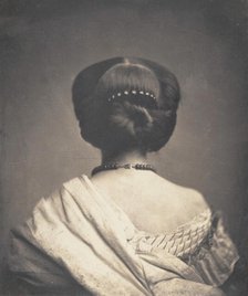 [Woman Seen from the Back], ca. 1862. Creator: Onésipe Aguado de las Marismas.