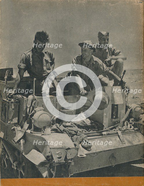 Back cover of The Eighth Army, 1944. Artist: Unknown.