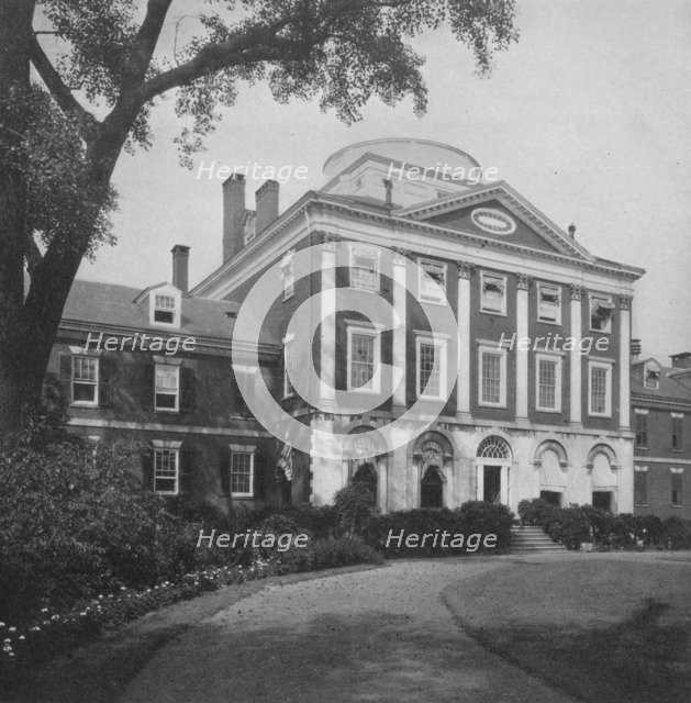 Central Administration Pavilion, Pennsylvania Hospital, Philadelphia, 1922. Artist: Unknown.