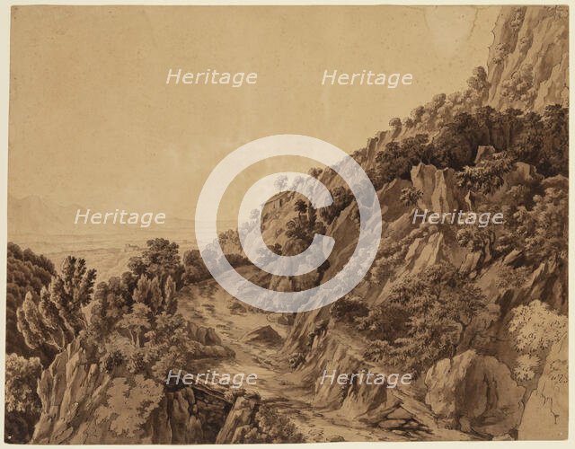 Italian Landscape, c1800. Creator: Anon.