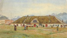 Old Russian Trading Post, Sitka, ca. 1880-1914. Creator: Theodore J. Richardson.