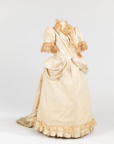 Flower girl ensemble, American, 1891. Creator: Unknown.