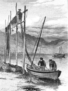 Our Fishing Industries: herring-boats on Loch Fyne, 1883. Creator: Unknown.