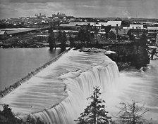 'Ottawa, Canada, from Rideau Falls', c1897. Creator: Unknown.