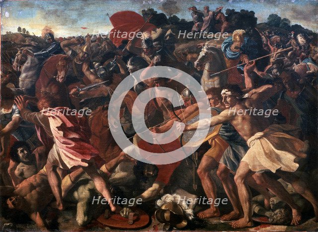 Victory of Joshua over the Amalekites', 1625-1626. Creator: Poussin, Nicolas (1594-1665).