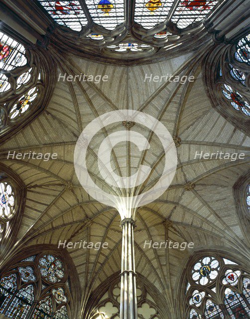 Westminster Abbey Chapter House, c1990-2010. Artist: Unknown.