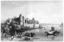 'View of Allahabad, showing the fort', c1860. Artist: Unknown