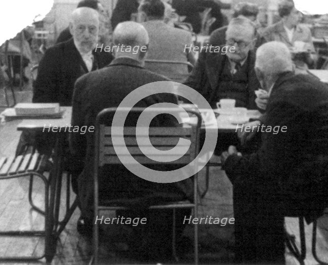 Sussex singers, Cecil Sharp House, London, 1957. Artist: Eddis Thomas