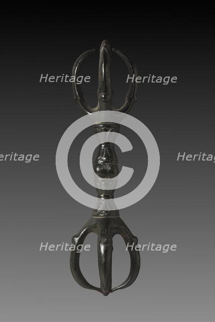 Five-pronged Vajra Pestle (Gokosho), 900s. Creator: Unknown.