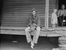Young sharecropper at Chesnee, South Carolina, 1937. Creator: Dorothea Lange.