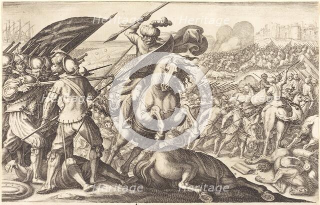The Defeat of the Turkish Cavalry, c. 1614. Creator: Jacques Callot.