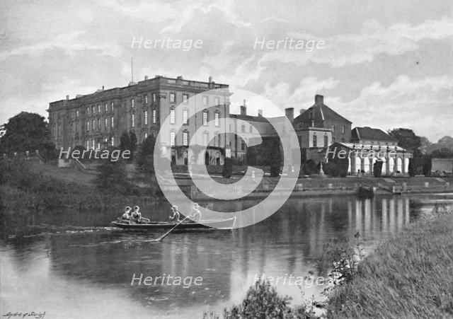 'Stoneleigh Abbey', c1896. Artist: Harvey Barton.