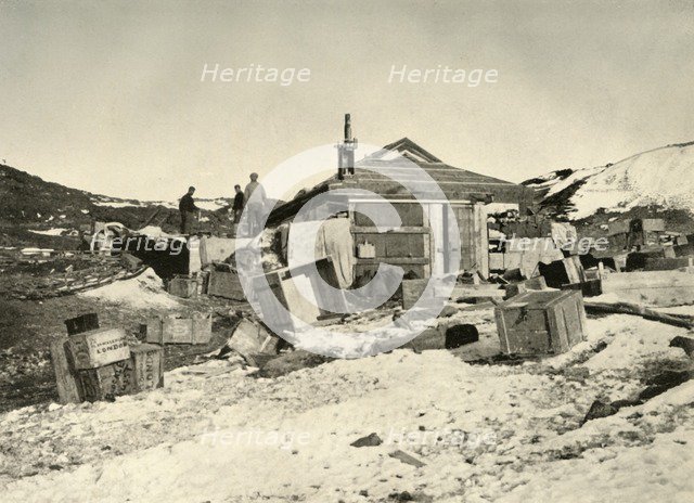 'The Hut in Summer Time; Coal Bags at the Left', c1908, (1909).  Artist: Unknown.