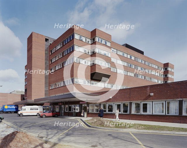 St George's Hospital, Blackshaw Road, Tooting, Wandsworth, London, 23/03/1989. Creator: John Laing plc.