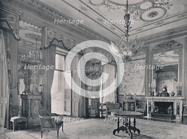 'The Centre Room, Buckingham Palace, South-East Corner', 1939. Artist: Unknown.