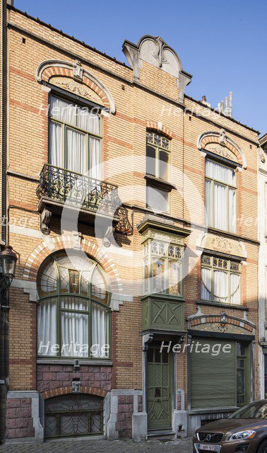 Maison Langbehn, 90-92 Rue Renkin, (1901), c2014-2017. Artist: Alan John Ainsworth.